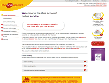 Tablet Screenshot of oneaccount.com
